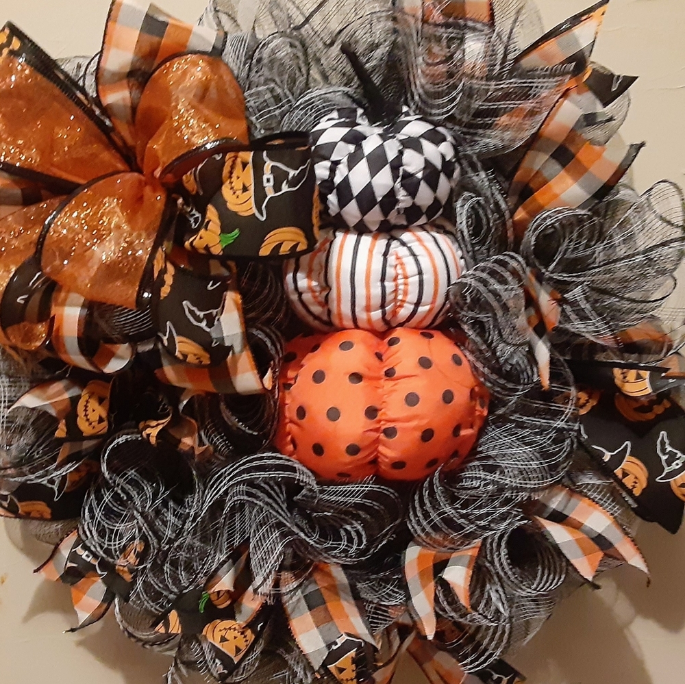 Halloween wreath